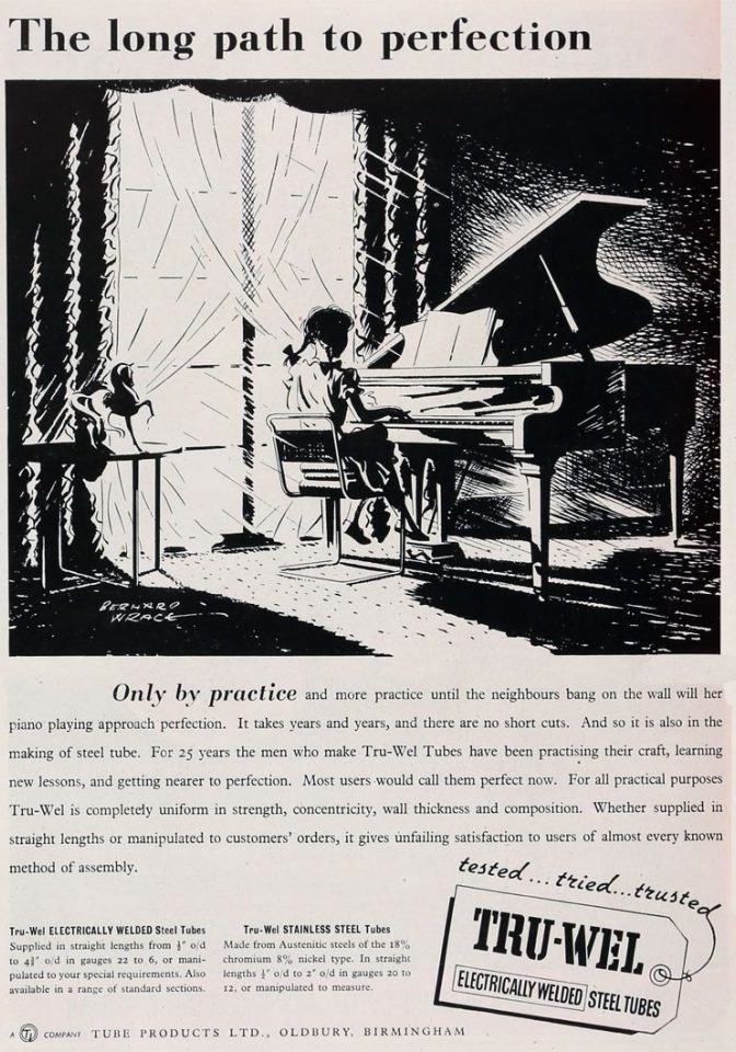 Advertisement, 1952.